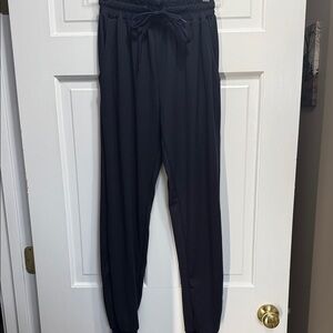 Real Essentials navy blue lounge joggers